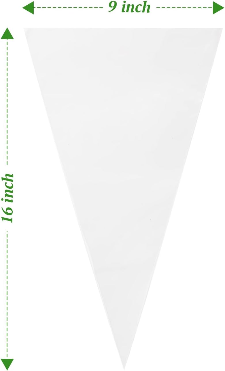 Funnippe Store Disposable Piping Bags, 16 Inch Cake Decorating Bags, Anti-Burst Pastry Bags for Cakes and Cookies, Pack of 56 - Image 2