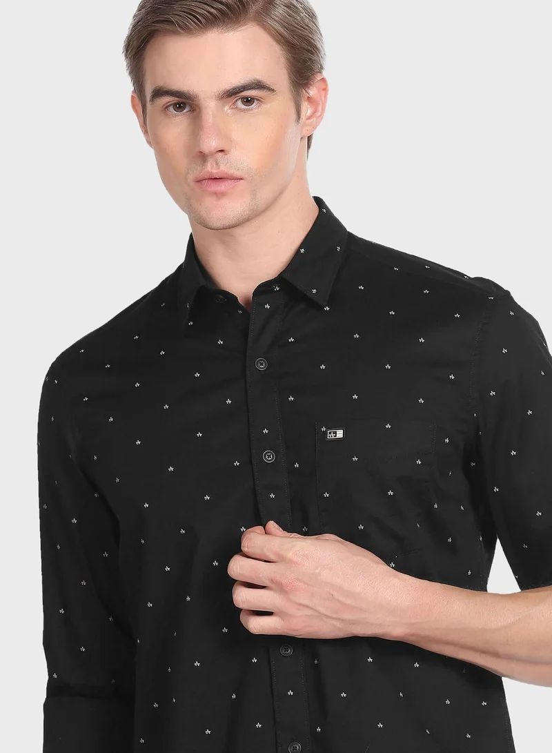 Arrow Printed Regular Fit Shirt