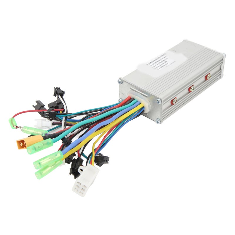 KF Brushless Motor Controller 36V 48V 500W Sine Wave - Automatic Hall Repair Waterproof Controller with LCD Throttle Grip for Electric Bicycle - Image 5
