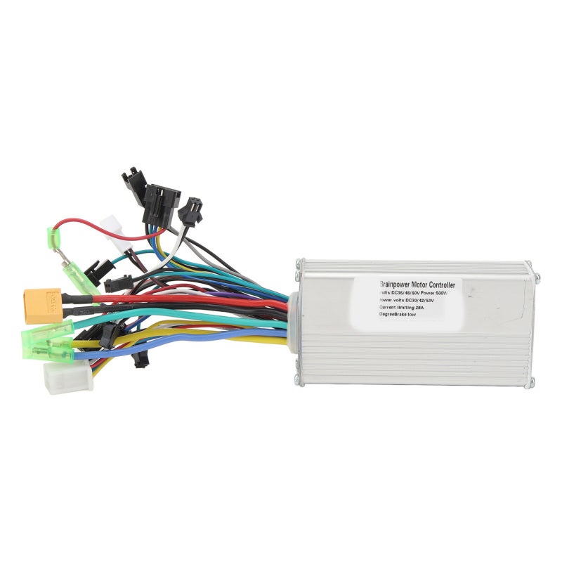 KF Brushless Motor Controller 36V 48V 500W Sine Wave - Automatic Hall Repair Waterproof Controller with LCD Throttle Grip for Electric Bicycle - Image 4