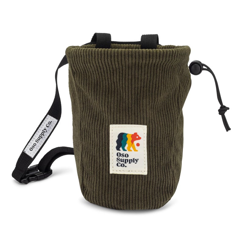 Oso Supply Co - أكياس الطباشير المخملية العتيقة (أخضر الغابة) - Image 1