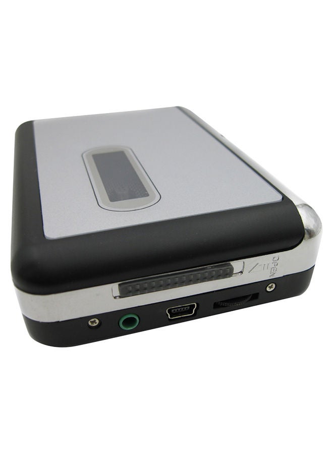 Multi-Functional Automatic Stereo Cassette Player V5620_P Silver/Black - Image 1