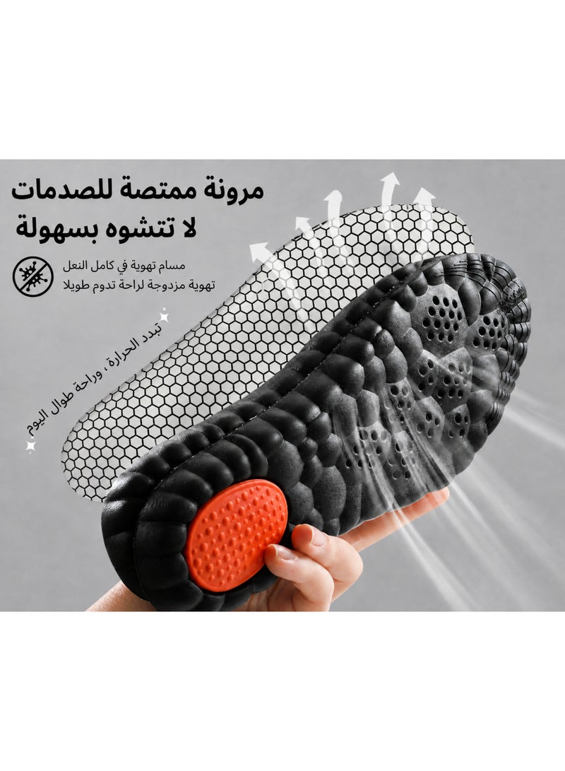 KINGMAZI Graphene shoe insoles cut-to-fit（36-44 ）, anti-odor, 3A-grade antibacterial and deodorizing, high elasticity and shock absorption for casual sports, breathable and moisture-wicking. - Image 4