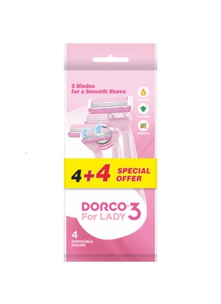 Shai3 Women Disposable Razor 8 Pcs