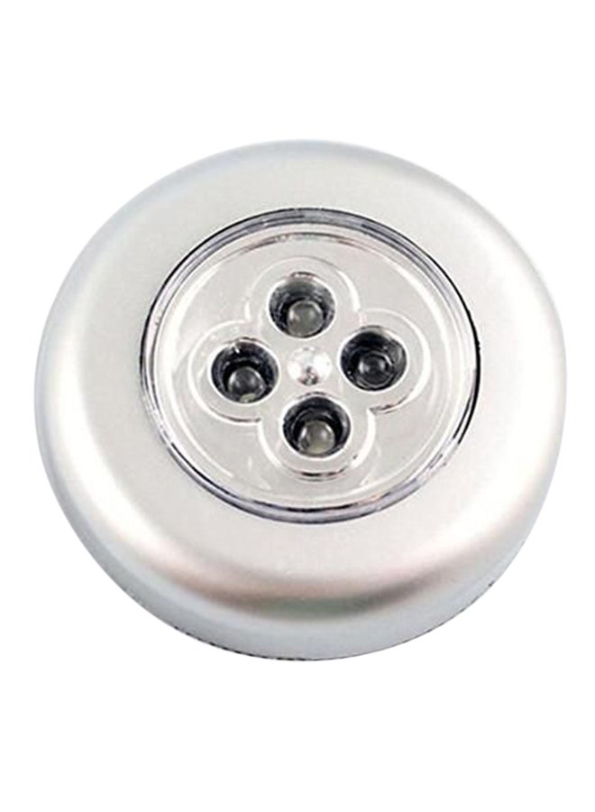 NIBEMINENT Mini Round LED Light White  - Image 1