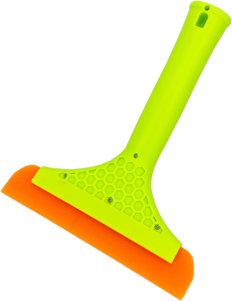 GUGUGI,Super Flexible Silicone Squeegee, Auto Water Blade, Water Wiper, Shower Squeegee, 5.9'' Blade and 7.5'' Long Handle, for Car Windshield, Window, Mirror, Glass Door - Image 5