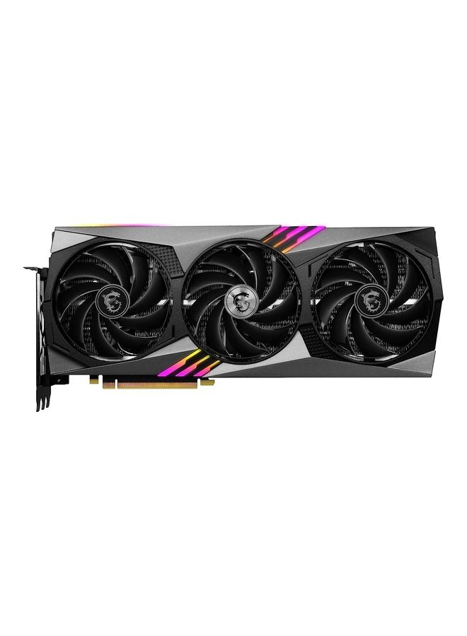 إم اس أي Geforce Rtx 4070 Ti Gaming X Trio 12G Graphics Card - 12Gb Gddr6X, 2760 Mhz, Pci Express Gen 4, 192-Bit, 3X Dp V 1.4A, Hdmi 2.1A Supports 4K And 8K Hdr Black Black - Image 2