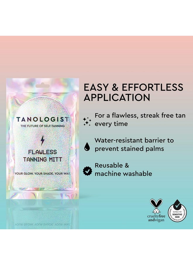 Tanologist Tanologist Flawless Tanning Mitt - Reusable and Washable Self Tanner Applicator for Smooth and Streak Free Self Tan, 1 Count  - Image 2