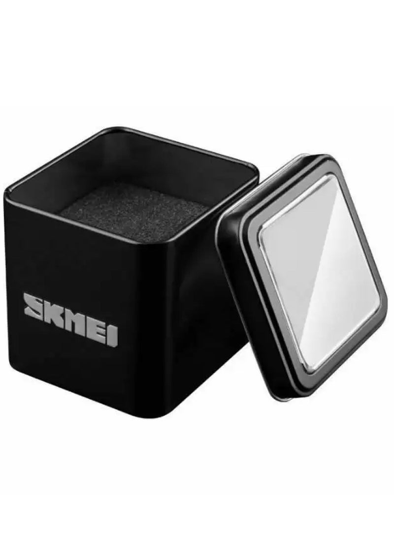 SKMEI SKMEI 1328 Digital Dial Rose Gold Stainless Steel Strap - Image 3