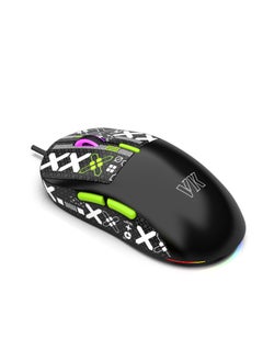 ARNOTEC Wired gaming mouse RGB luminous lightweight gaming mouse protective sticker custom gaming mouse office business gaming integrated mouse desktop notebook USB wired mouse  - Image 3