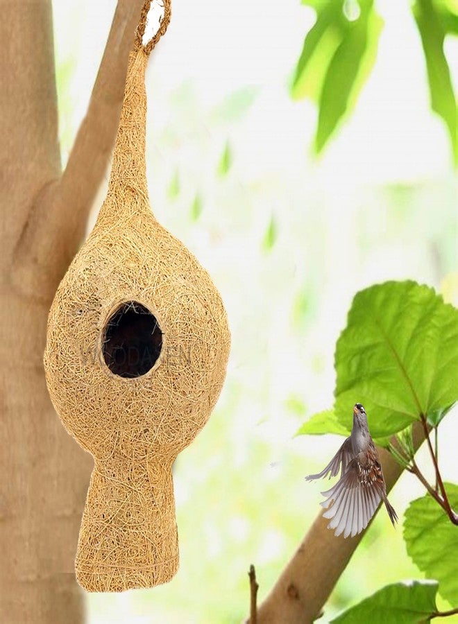 LIVEONCE DUKAN Bird NEST USE with Hanging Hooks U CAN Place Anywhere Pack OF2 Bird House - Image 3