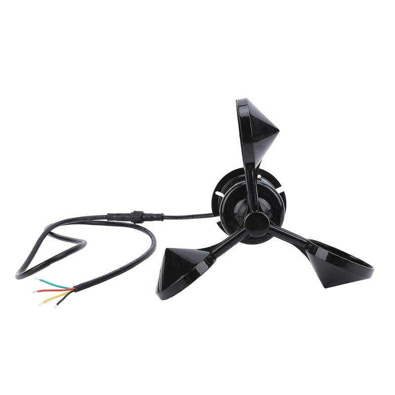 مستشعر سرعة الرياح مقياس شدة الرياح 3 ريش كابل 0.8 متر دقة عالية 5 فولت تيار مستمر IP64 محطة الطقس - Image 4