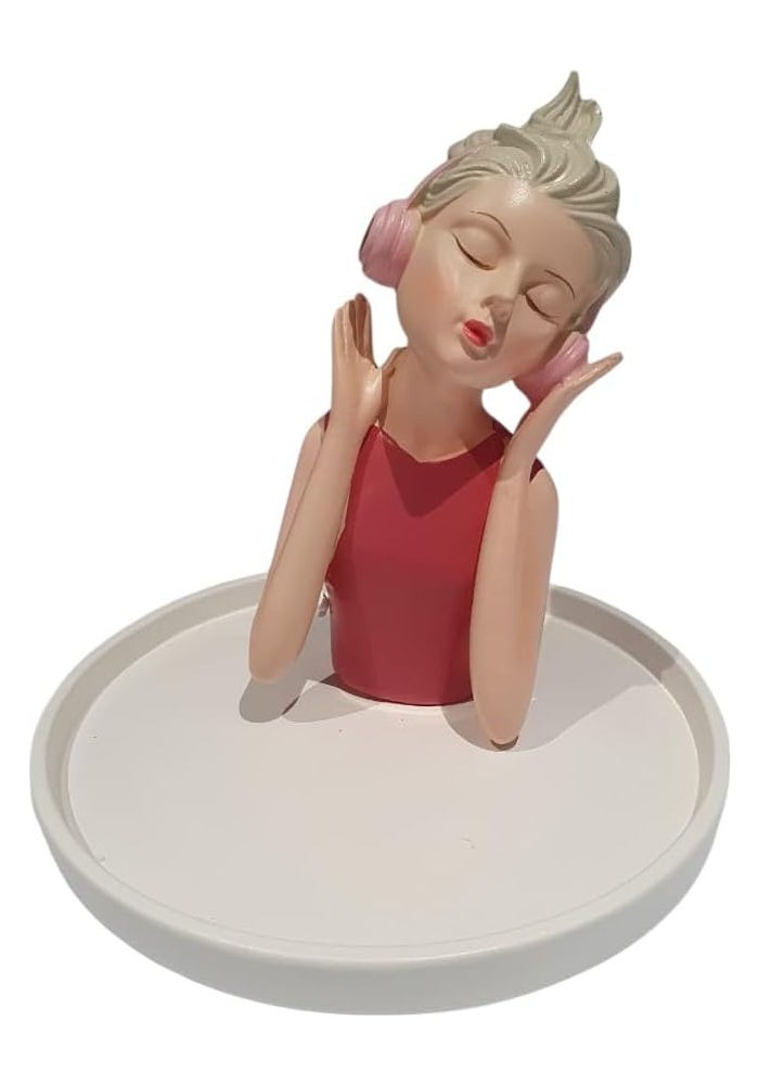 B&D Decorative Ceramic Figurine with Headphones - Image 2