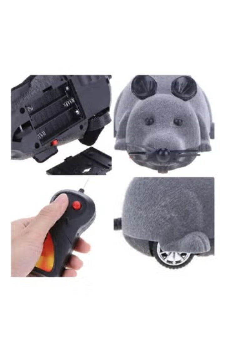 Wireless RC Rat Toy – Funny Remote Control Electronic Mouse Prank Toy for Kids & Pets, Realistic Movement, Indoor Fun Play  - Image 2