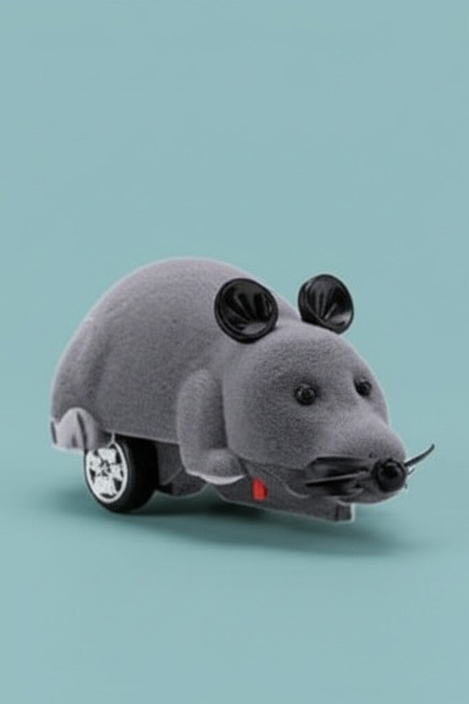 Wireless RC Rat Toy – Funny Remote Control Electronic Mouse Prank Toy for Kids & Pets, Realistic Movement, Indoor Fun Play  - Image 3