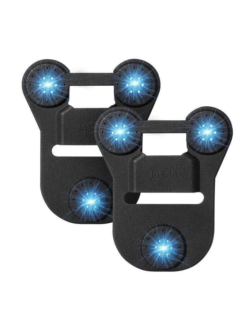 SYOSI SYOSI Body Camera Magnetic Mount, Universal Strong Suction Magnetic Mount Holder, Stick to Clothes for Universal All Brand Wearable Law Enforcement Body Cams (12x10cm) - Image 4