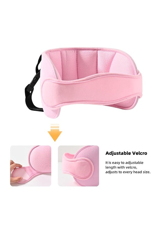 Adjustable headrest straps and neck support straps for child safety seats - Image 3