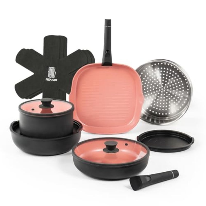 ROYDX Titanium Pots and Pans Set - Image 1