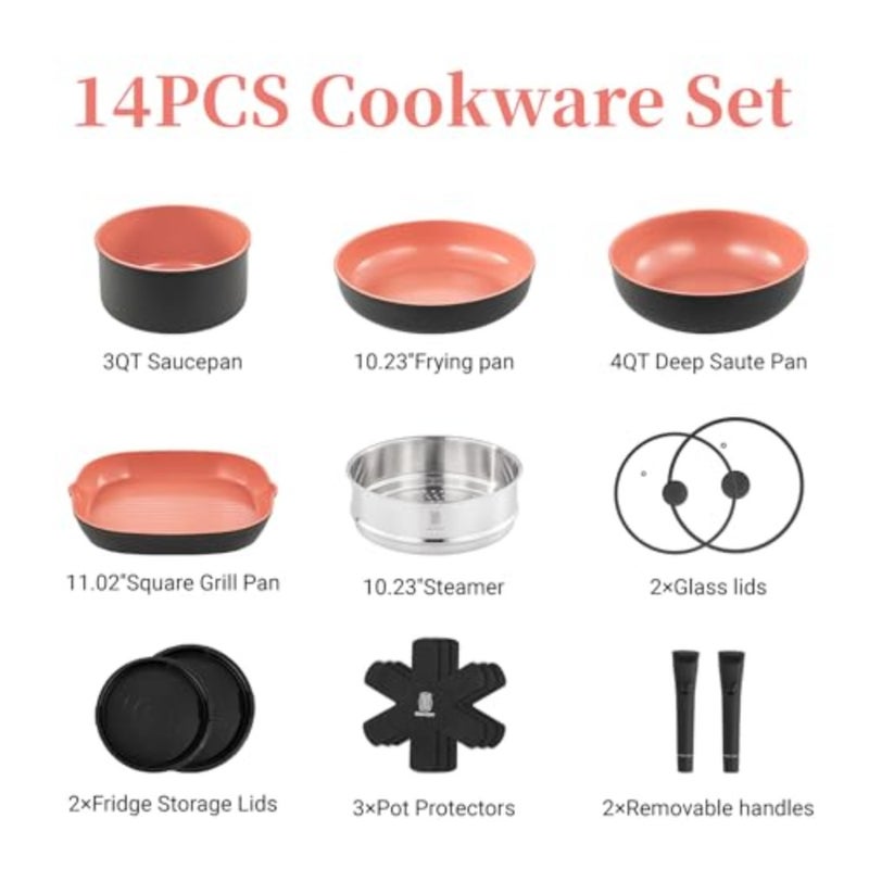 ROYDX Titanium Pots and Pans Set - Image 3