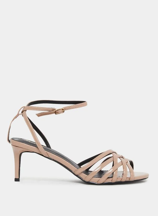 Raid Analia Mid Heel Strappy Sandals