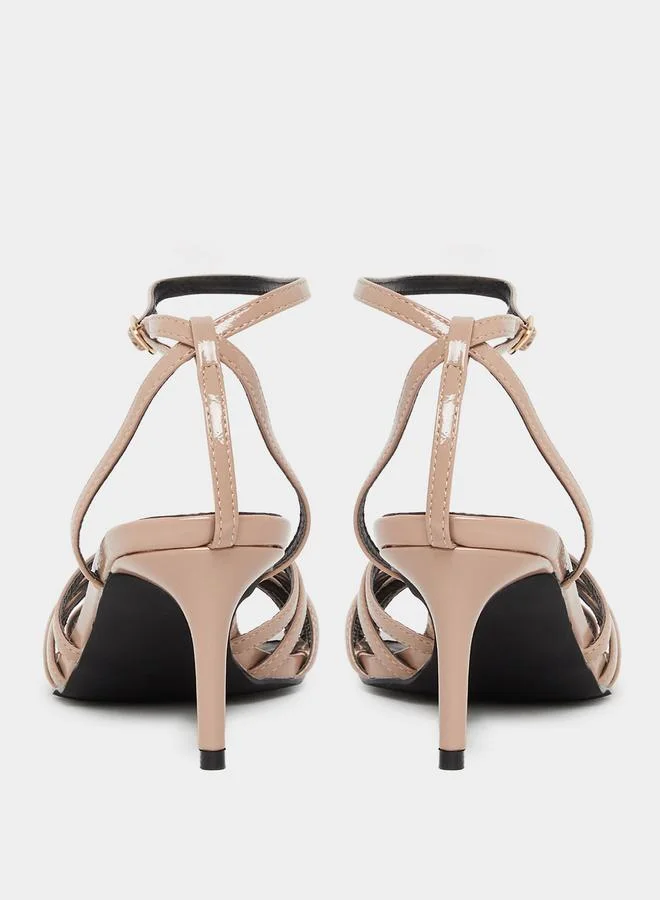 RAID Analia Mid Heel Strappy Sandals
