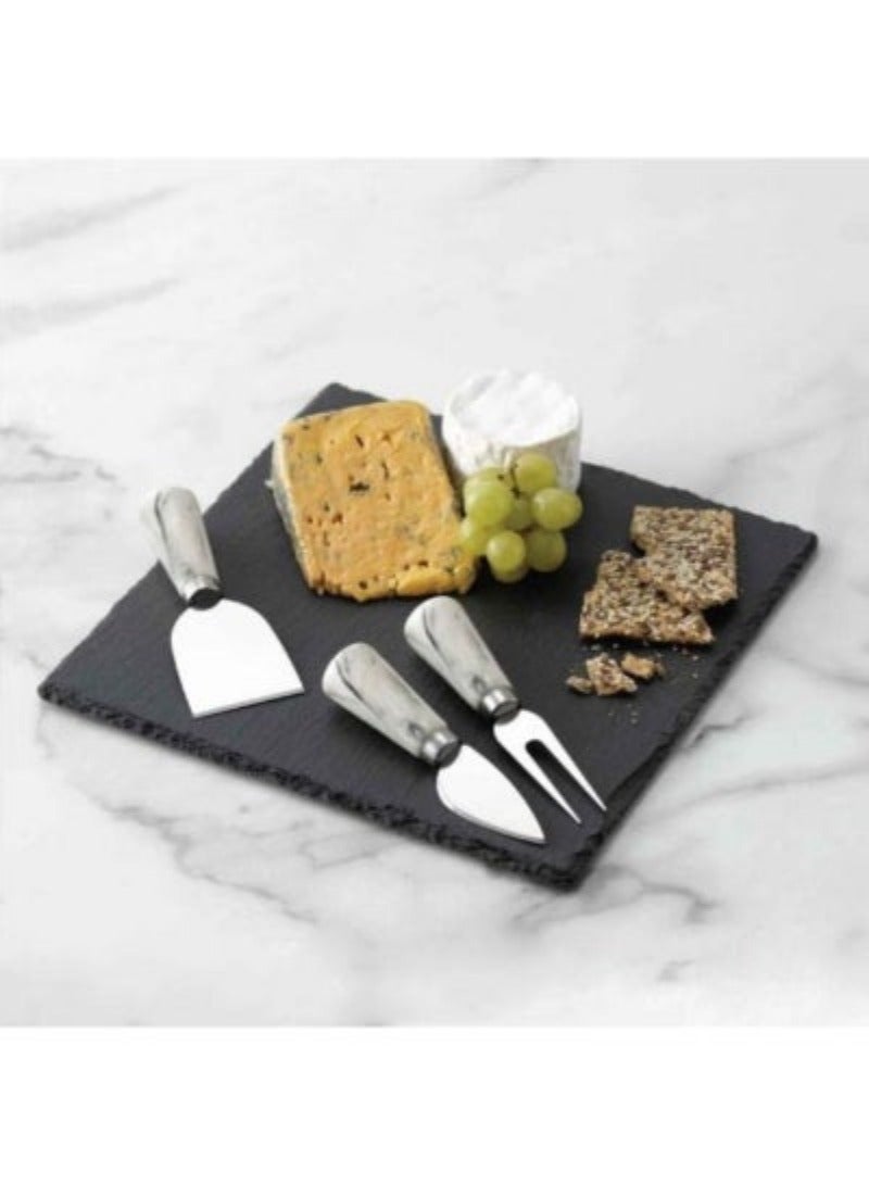 Square Slate Plate Perfect To Use On Tables At Home
