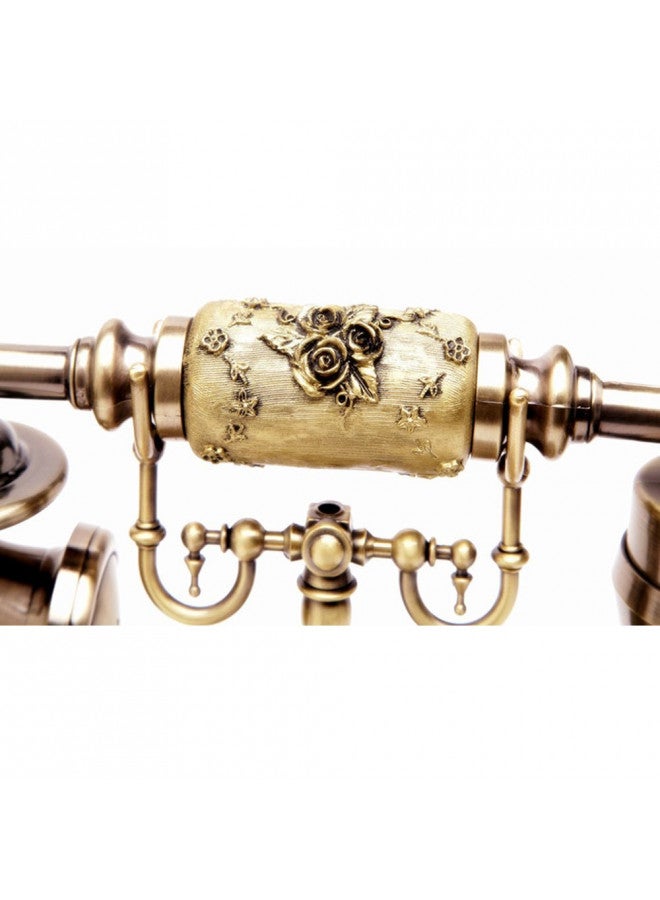 TelPal Retro Vintage Antique Style Corded Rotary Dial Desk Telephone Phone Home Office Decor Classic Vintage Old Fashion Landline Phones - Image 4