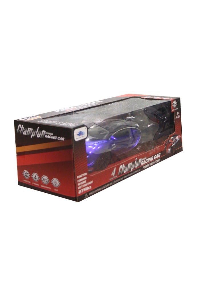 Champion 1:16 R/C Car W/Light (4CH) 10-1616858B - Image 1