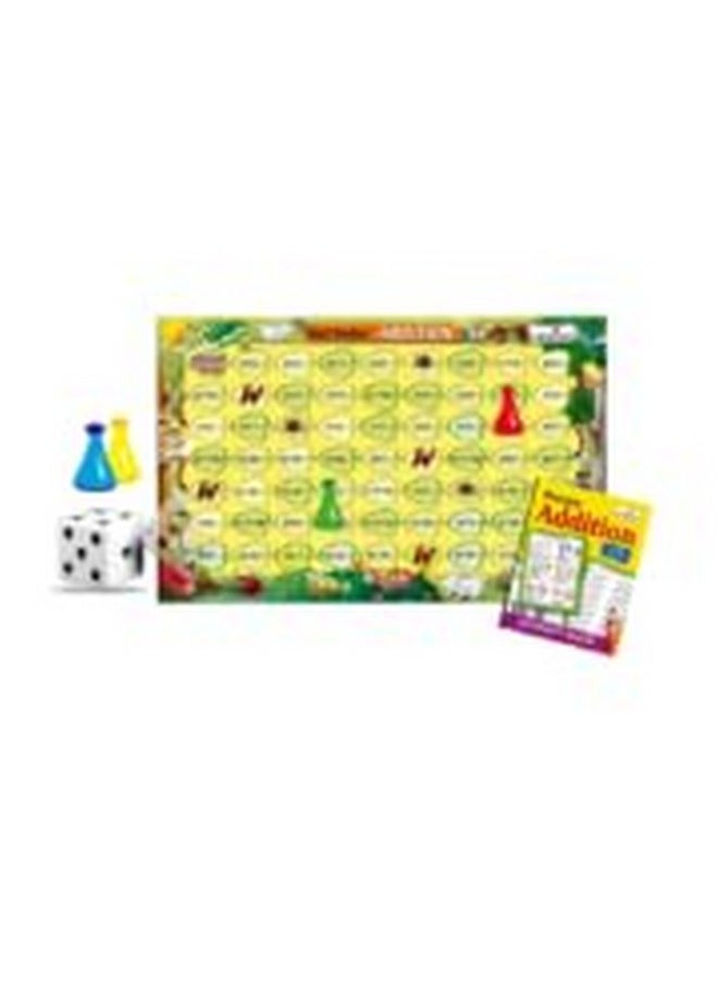 Creative's Creative's Practice Math at Home Addition| Learning Board Game | Math Board Game for Kids | Children Activity Game | Reinforce Math Skills for Kids | Educational Math Board Game | Ages 4 & Up  - Image 2