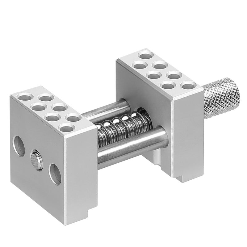 304 Stainless Steel Vise Fixture Multi-function Clamp Model Making Fixed Jig DIY Crafts Remodeling Vise Workbench with Clamping Width Adjustable Function - Image 2