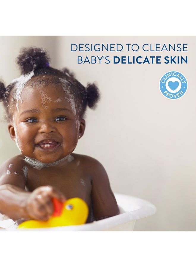 Cetaphil Baby Body Wash with Half Baby Lotion, Gentle Wash with Organic Calendula, Soothes Dry, Sensitive Skin for Everyday Use, Gentle Fragrance, Soap Free, Hypoallergenic, 7.8oz - Image 3