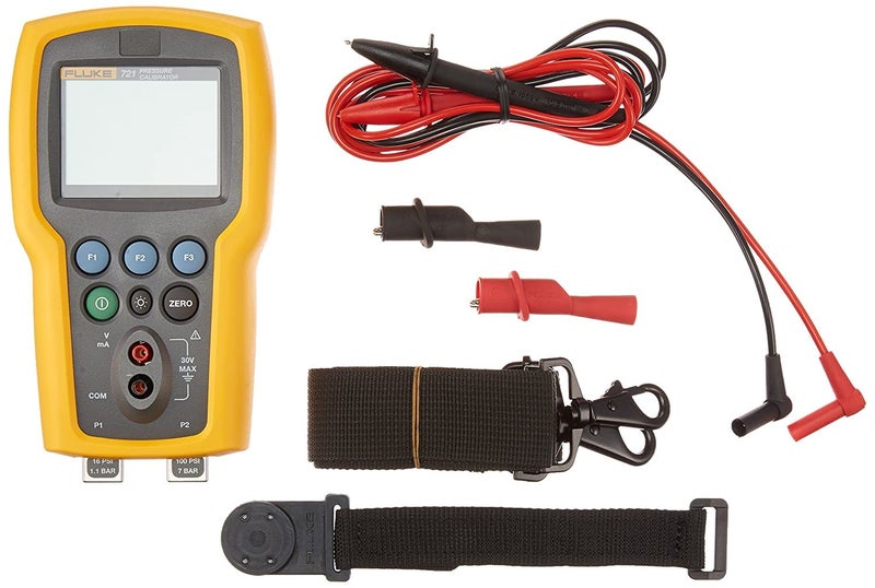 FLUKE Fluke FLUKE7211601 Dual Sensor Pressure Calibrator 16 PSIG 100 PSIG 0 to 30 V DC 23 x 79 x 43
