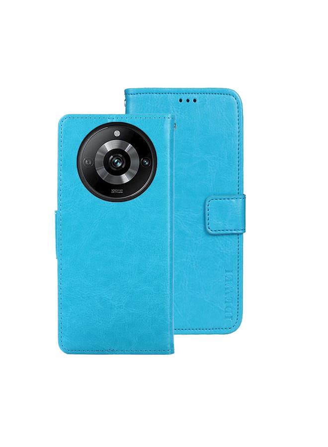 The Bros Case For Realme 11 Pro Crazy Horse Texture Leather Phone Case with Holder