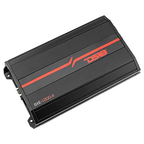 DS18 SXE-1200.4/BK Car Amplifier Stereo Full-Range Class A/B 4-Channel 60x4 RMS @4 OHM 1200 Watts - Powerful and Compact Amp for Speakers in Car Audio System - Image 5