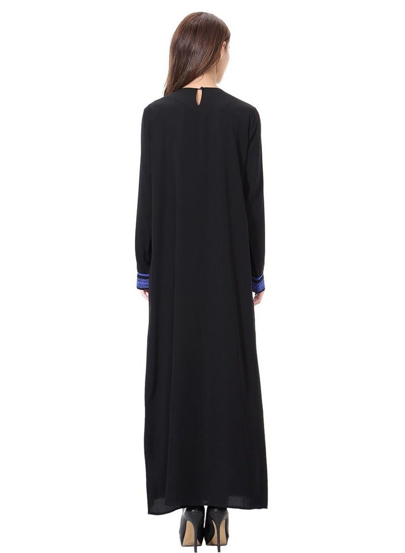 Loquat Muslim Lady wool peach Dress - Image 2