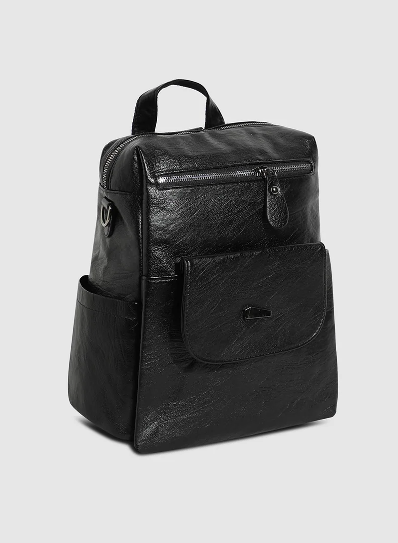 Haute Sauce  The Nomad Mini Backpack - Black  | Best Price UAE