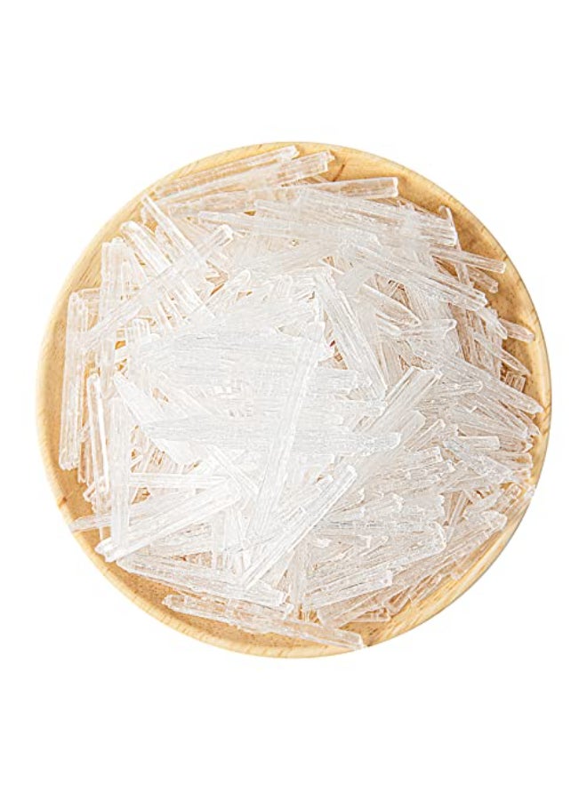 Viktairy Menthol Crystals Bulk 1lb 100 Pure Organic Mint Crystals Great for Making Shower Steamers Creams and Soaps - Image 1