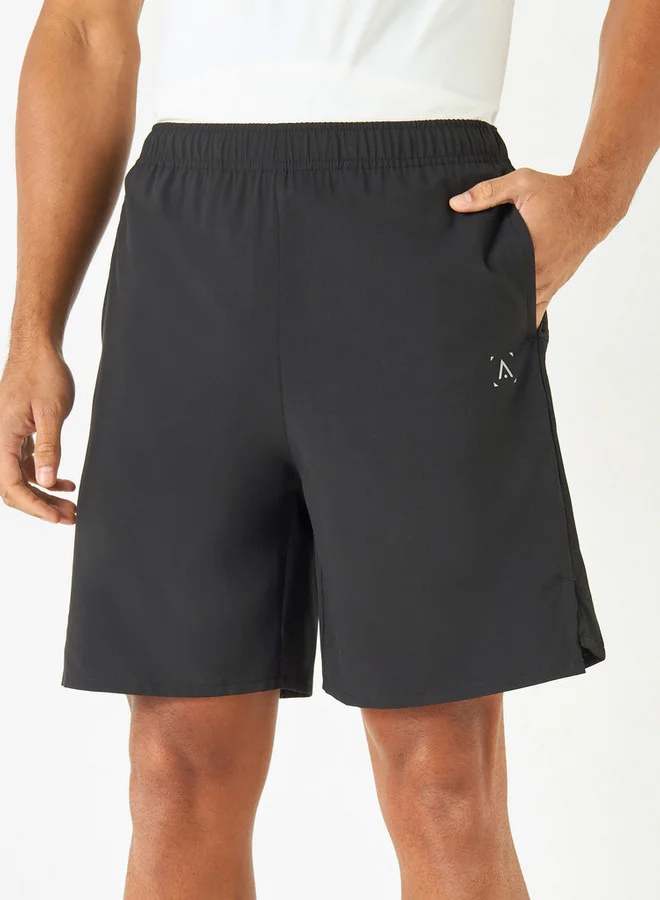 ADOT by Splash Shorts with Elasticated Waistband and Pocket