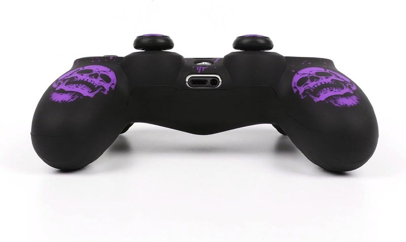 RALAN Skull HeadDesign Controller Skin Cover with 2 Thumb Grips Compatible with PS4/Playstation 4 Slim/Pro Controller - Image 4