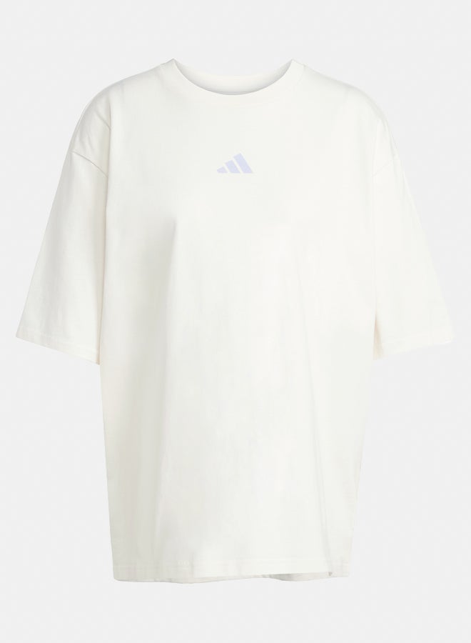 Adidas training yoga stretch body mind women's graphic t-shirt  - Image 2
