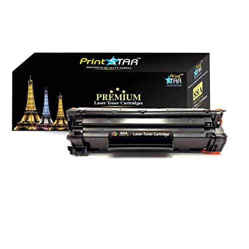 Print Star 88A Black Laser Toner Cartridge Compatible Replacement for HP CC388A Suitable for HP Laserjet Printers P1106, P1108, 1136, 1213, 1216, 9107, 1008 High Yield Printing Pack of 4 - Image 2