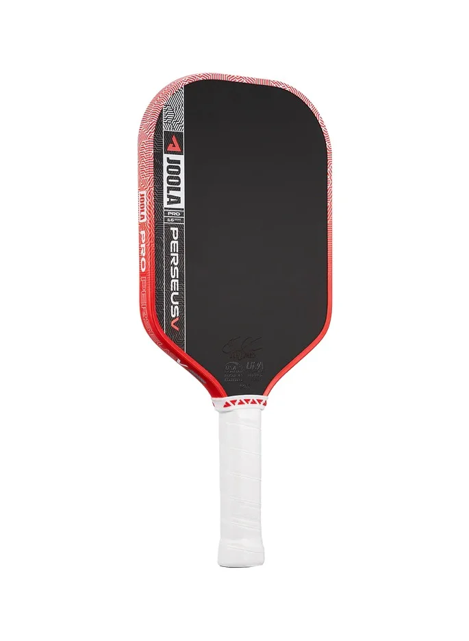 جولا JOOLA Perseus Pro V Pickleball Paddle – Ben Johns Blaze Red 16mm | Carbon Fiber Surface | KineticFrame Tech | Elongated Shape | Control & Stability | USAPA Approved