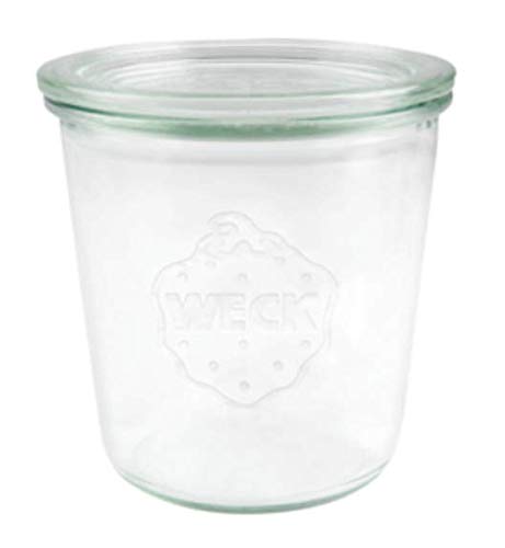 SET OF SIX 580ml Weck Jars German Made Classic Design Model 742