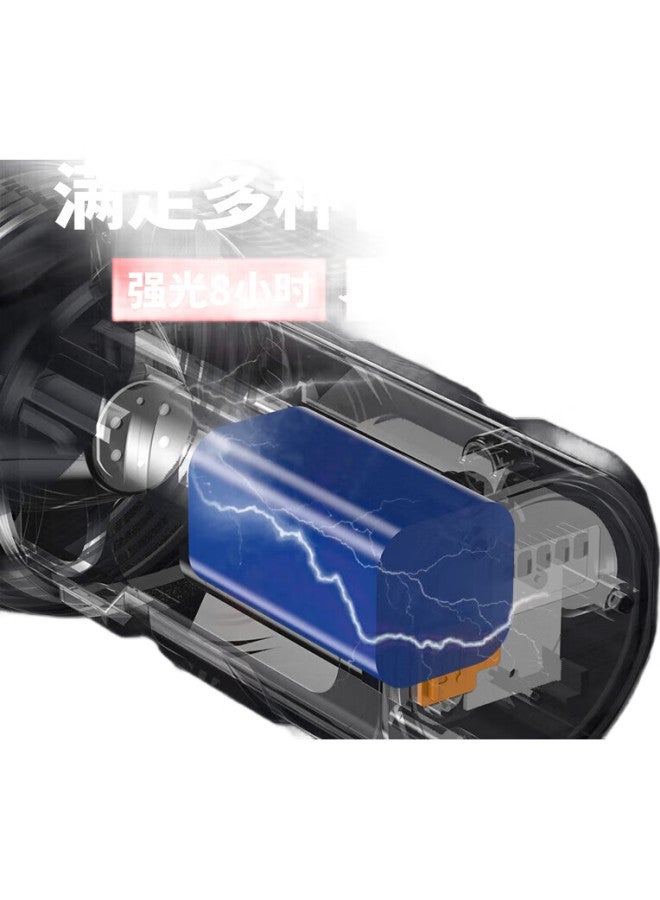 General of Light Guangming Dajiang High-Intensity Flashlight, Rechargeable, Ultra-Bright, Handheld, For Home And Outdoor Use, Long-Range, Long-Lasting Battery Life, Patrol Work Light - Image 2