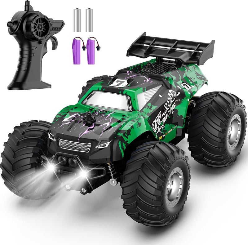 OMIRE Remote Control Car, All-Terrain Remote Control Truck for Boys 8-12,Strong Motors,Headlight,Vehicle lights,20KM/H,2.4GHZ All Terrain Off-Road Monster Truck RC Truck Toys for Beginner Boys Kids 6+ - Image 1