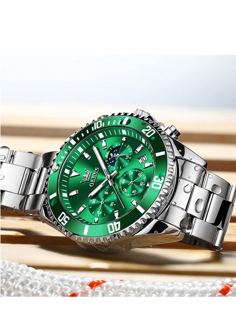 أوليفز ساعات على شكل ساعة كوارتز مقاومة للماء 2870 - Image 2