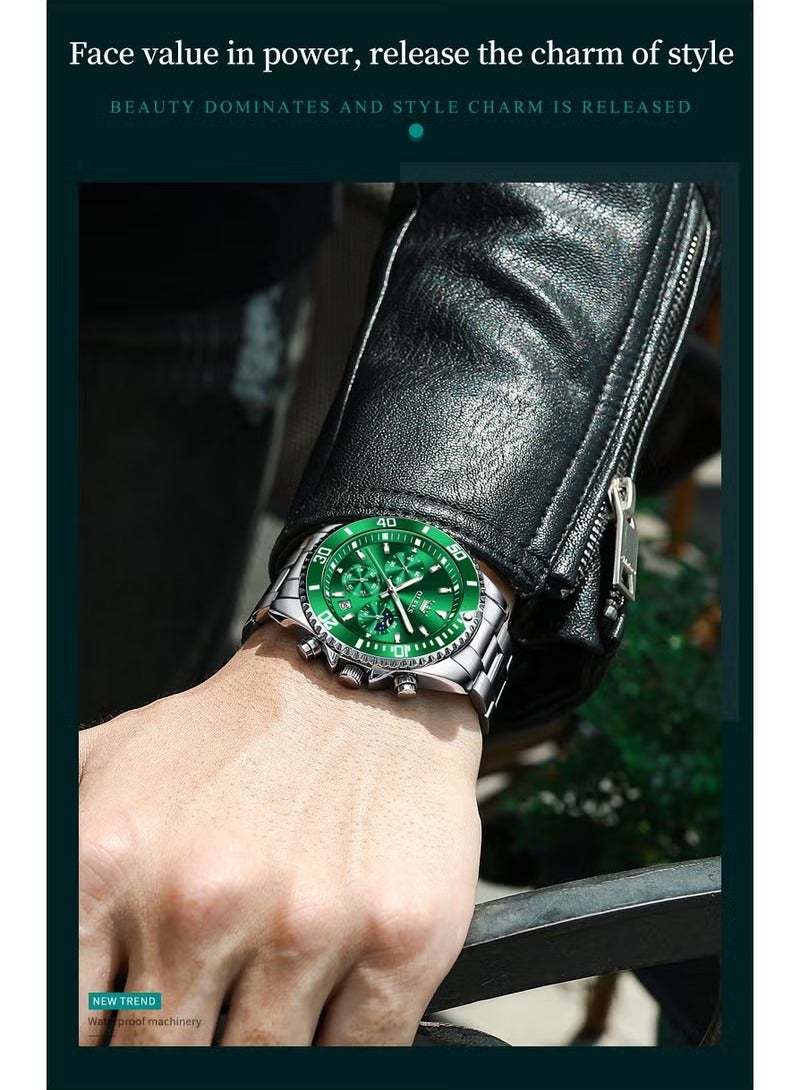 أوليفز ساعات على شكل ساعة كوارتز مقاومة للماء 2870 - Image 3