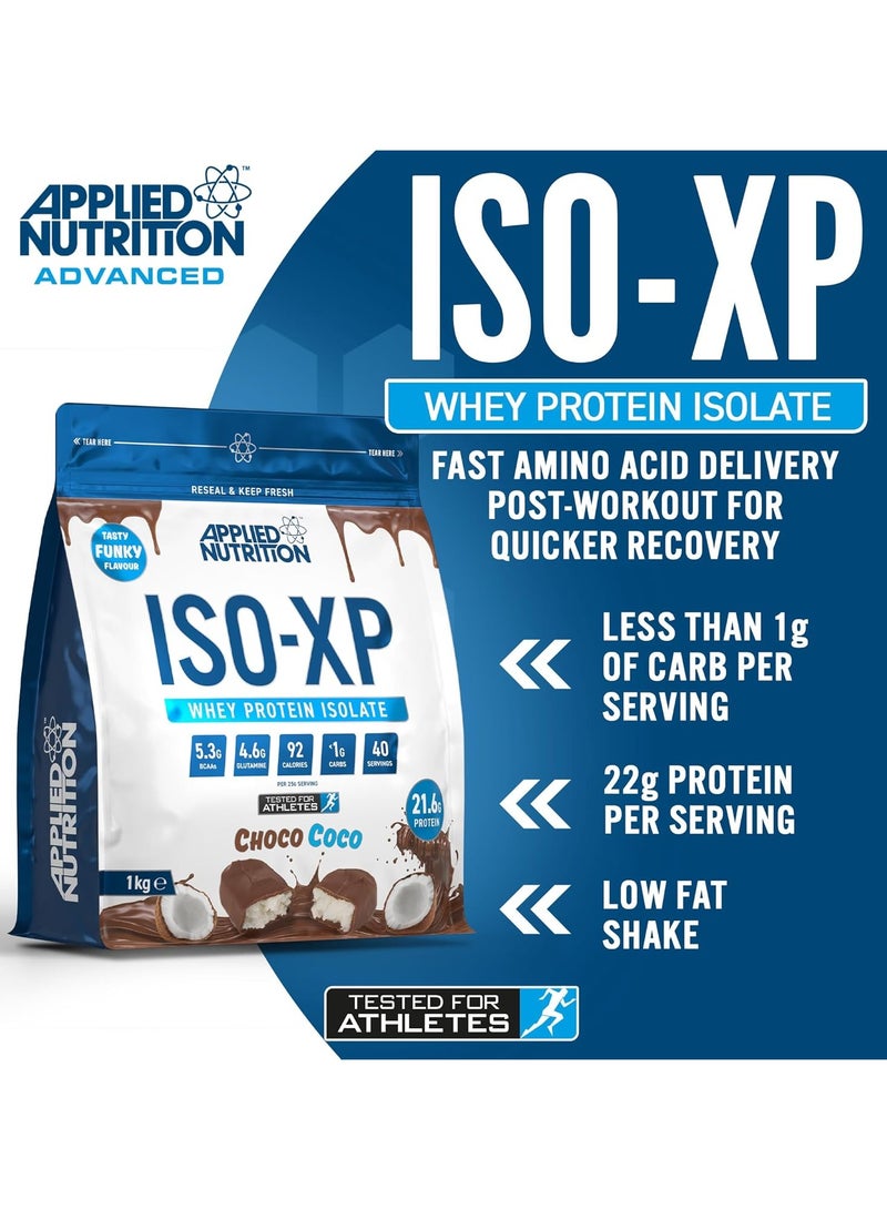 Applied Nutrition ISO-XP Whey Protein Isolate Choco Coco 1kg 40 Servings - Image 3