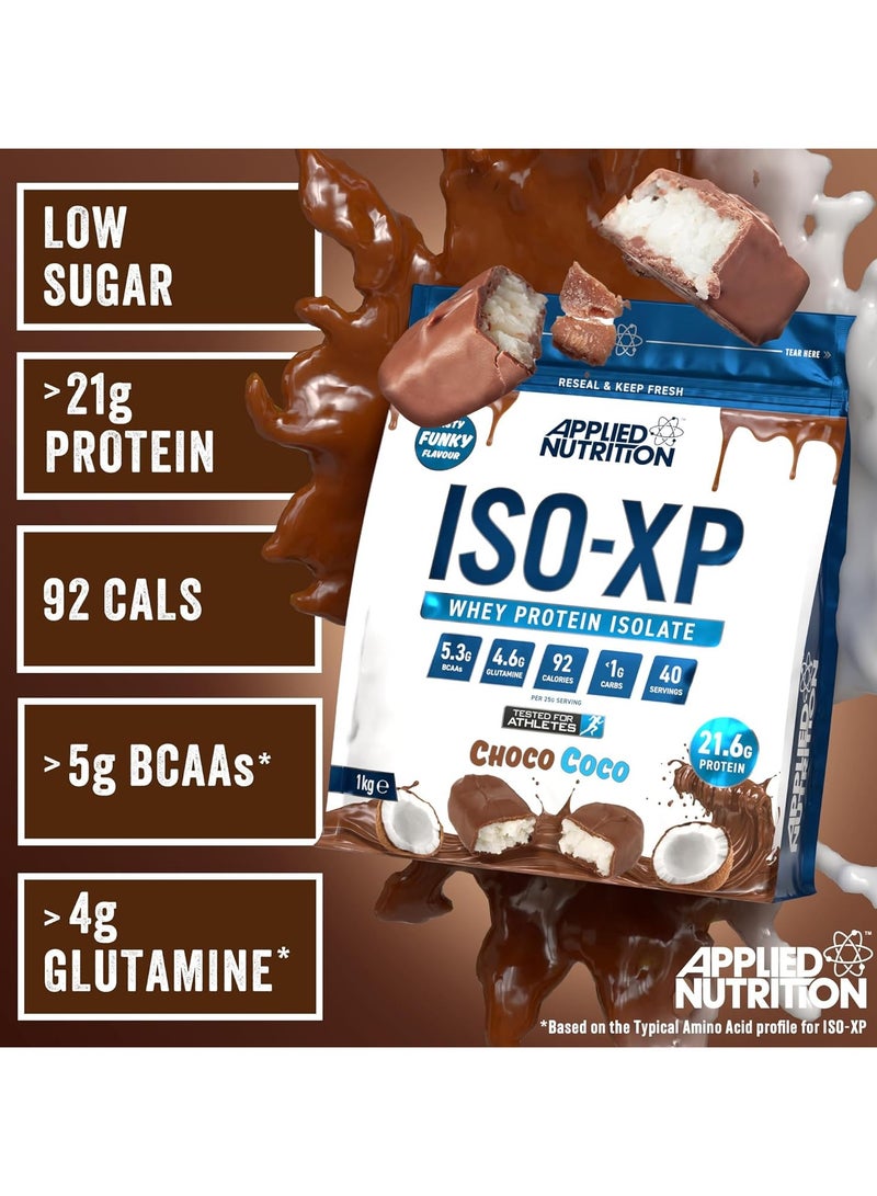 Applied Nutrition ISO-XP Whey Protein Isolate Choco Coco 1kg 40 Servings - Image 4