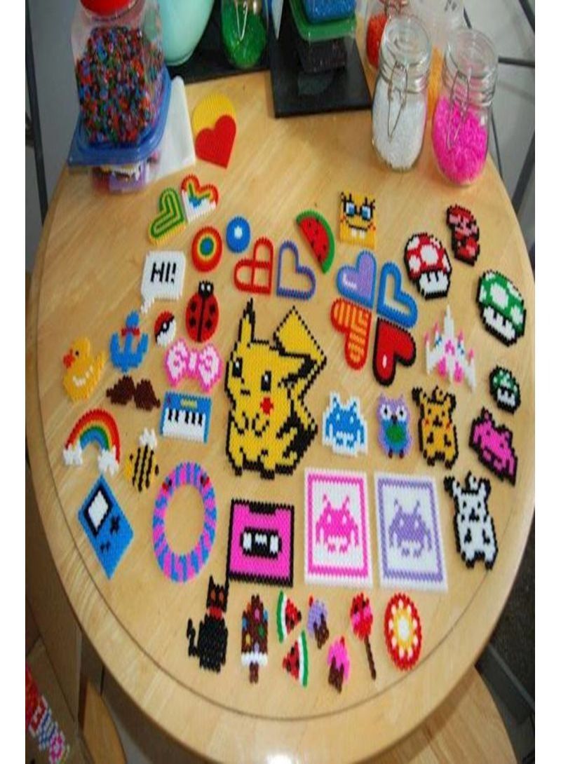 PYSSLA 14000 Piece Pyssla Beads Toy For 14 Years Unisex Multicolored Durable And Sturdy - Image 3